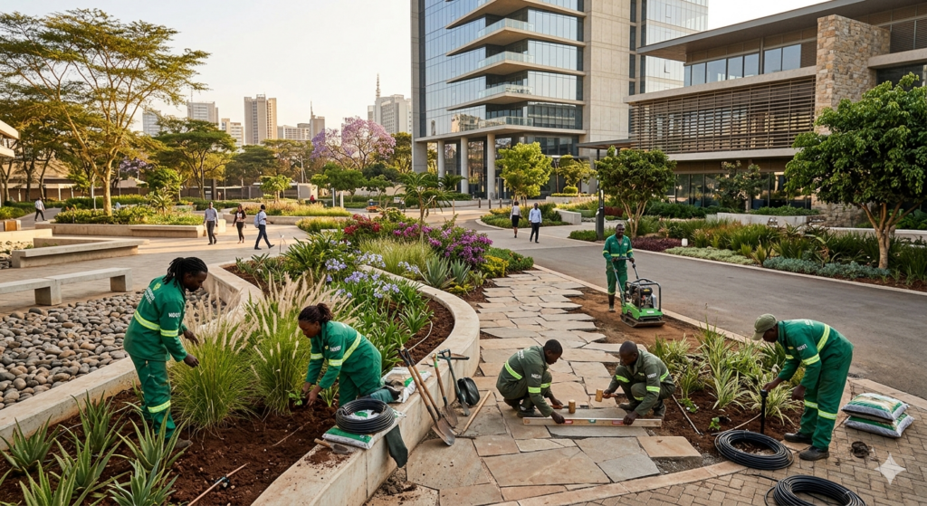 Commercial Landscaping in Kenya